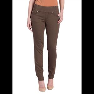 Jag Jeans | High Rise Pull-On Skinny Jeans | Brown | Size 10 | LIKE NEW